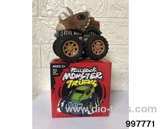 Pull Back Off-road - Triangular Dragon in color box