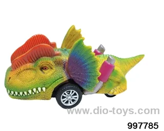 Dinosaur return sports car - pterosaur in opp bag
