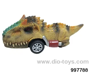 Dinosaur return sports car - hornnose dragon in opp bag