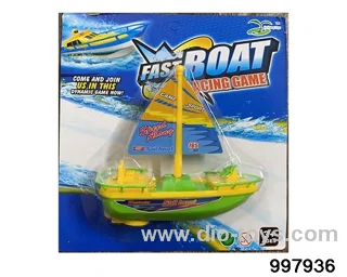Sailboat in Blister card