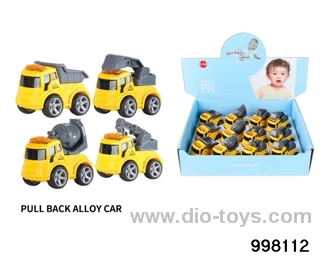 12pcs friction alloy car
