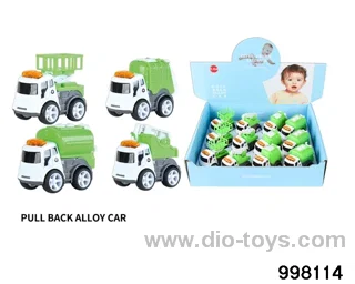 12pcs friction alloy car