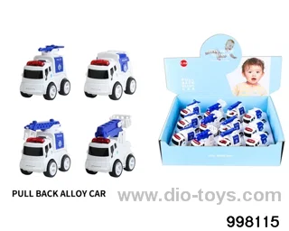 12pcs friction alloy car