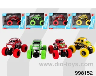 double pull back alloy car