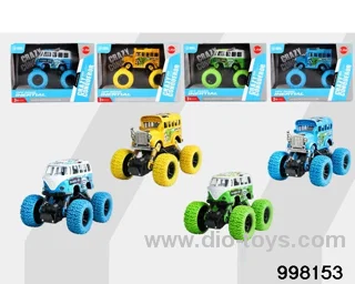 double pull back alloy car