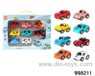pull back alloy car