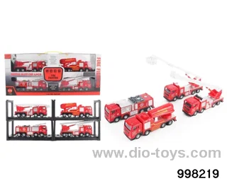friction alloy car/4 asstd
