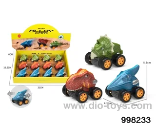 12pcs pull back alloy car