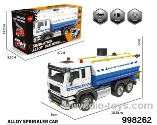 1:24 pull back alloy car with light/sound