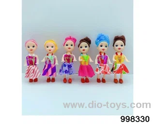 Three inch and a half full-size Kelly dolls in opp bag