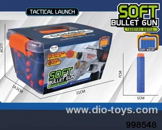 100pcs 7cm Soft Bullet