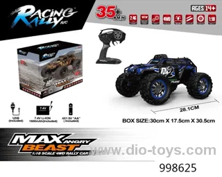 1:18 rc car/include battery