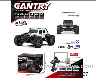 1:16 rc car/include battery/2 colors