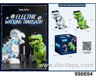 Electric walking dinosaur