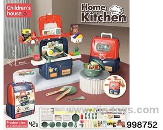 Kitchen schoolbag in paper card