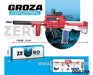 GROZA Electric Repeater EVA Soft Spring Launcher in color box