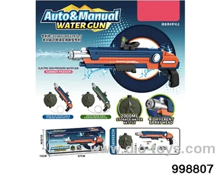 Hand-automatic high-pressure water gun in color box
