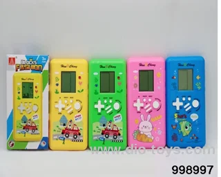Tetris game console "No. 5 battery two grains no pack"