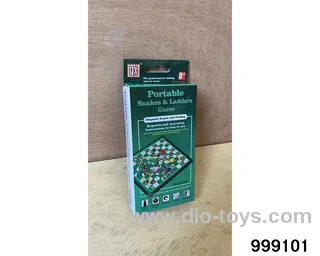 Magnetic snake ladder game chess in color box