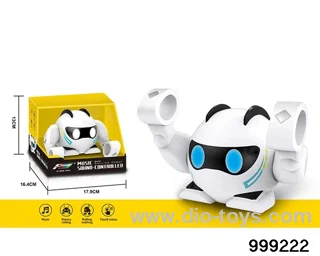 Music voice control robot in display box