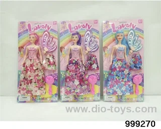 Changeable girl in Blister with insert