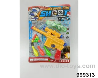 Ping-pong gun set