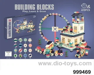 615pcs building block