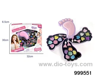 Children's makeup in window box