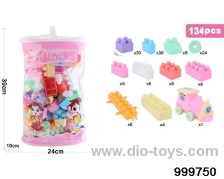 134pcs building block