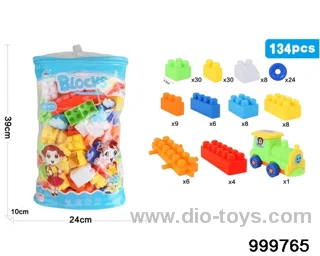134pcs building block