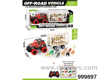 RC car in window box