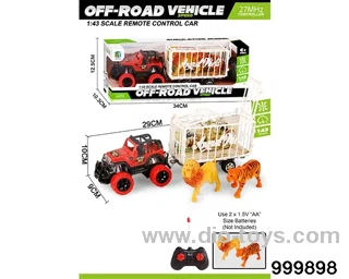 RC car in window box