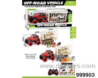 RC car in window box
