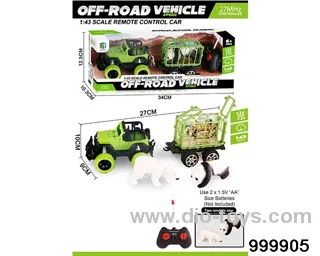 RC car in window box