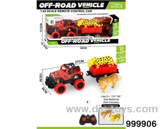 RC car in window box