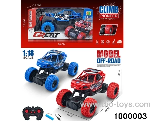 1:18 rc climbing car/include battery