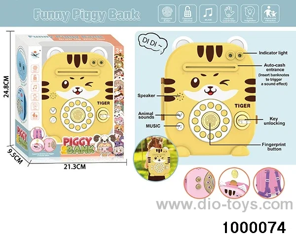 Piggy bank series in window box