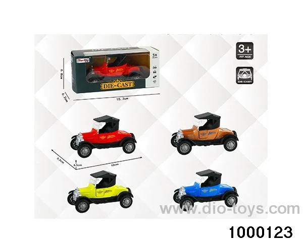 1:32 simulated return alloy car  in window box