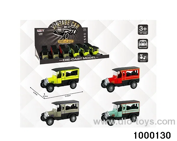 1:32 simulated return alloy car W L/M in display box