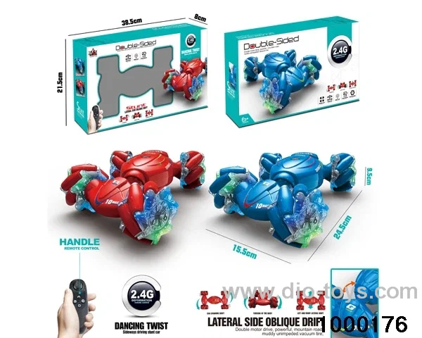 rc twist car with light/include battery