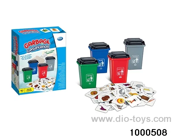 refuse classification in color box