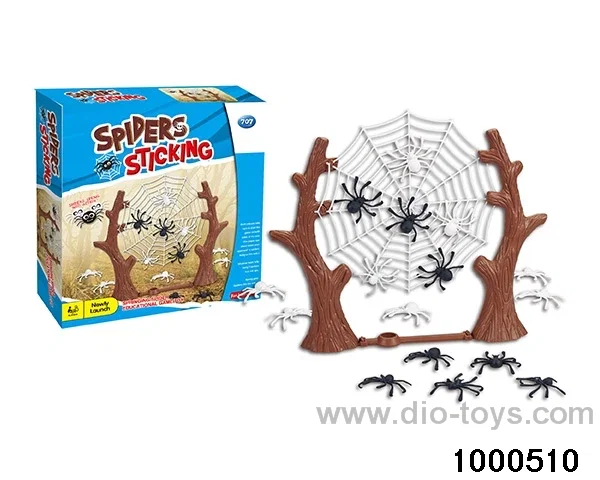 Spider sticky music in color box