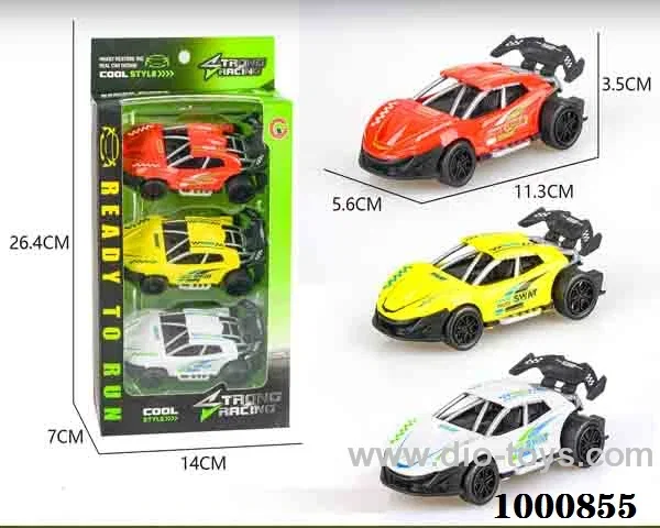 Trumpet 3 PCS Loaded Jai Ai Skeleton Sports Car (Police Car)