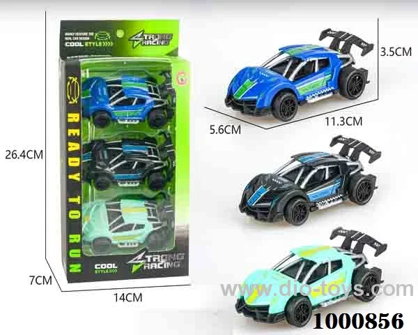Trumpet 3 PCS Loaded Jai Ai Skeleton Sports Car (Police Car)