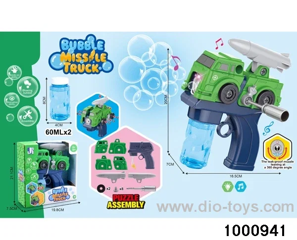 DIY B/O bubble gun