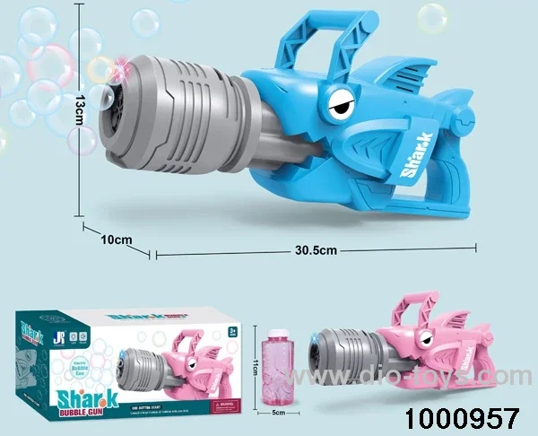 DIY B/O bubble gun with light&music