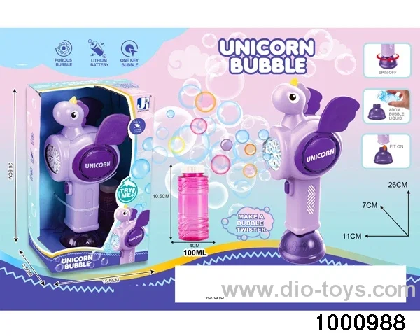 B/O Bubble Wand With Light&Music