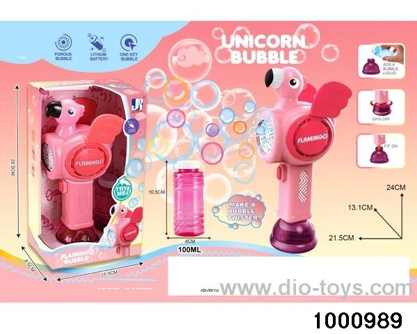 B/O Bubble Wand With Light&Music