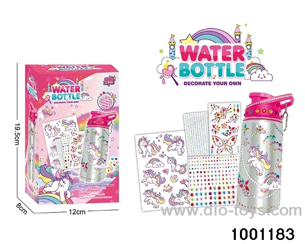 DIY stick drill water bottle in color box