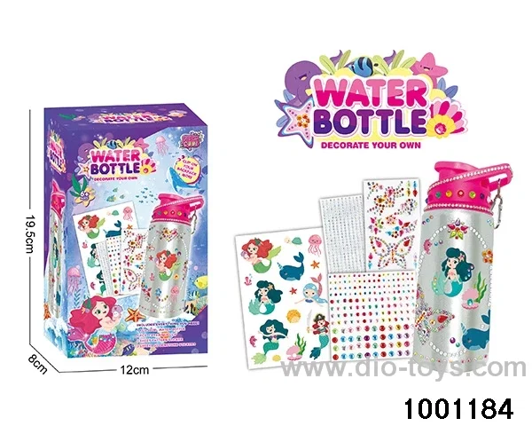DIY stick drill water bottle in color box